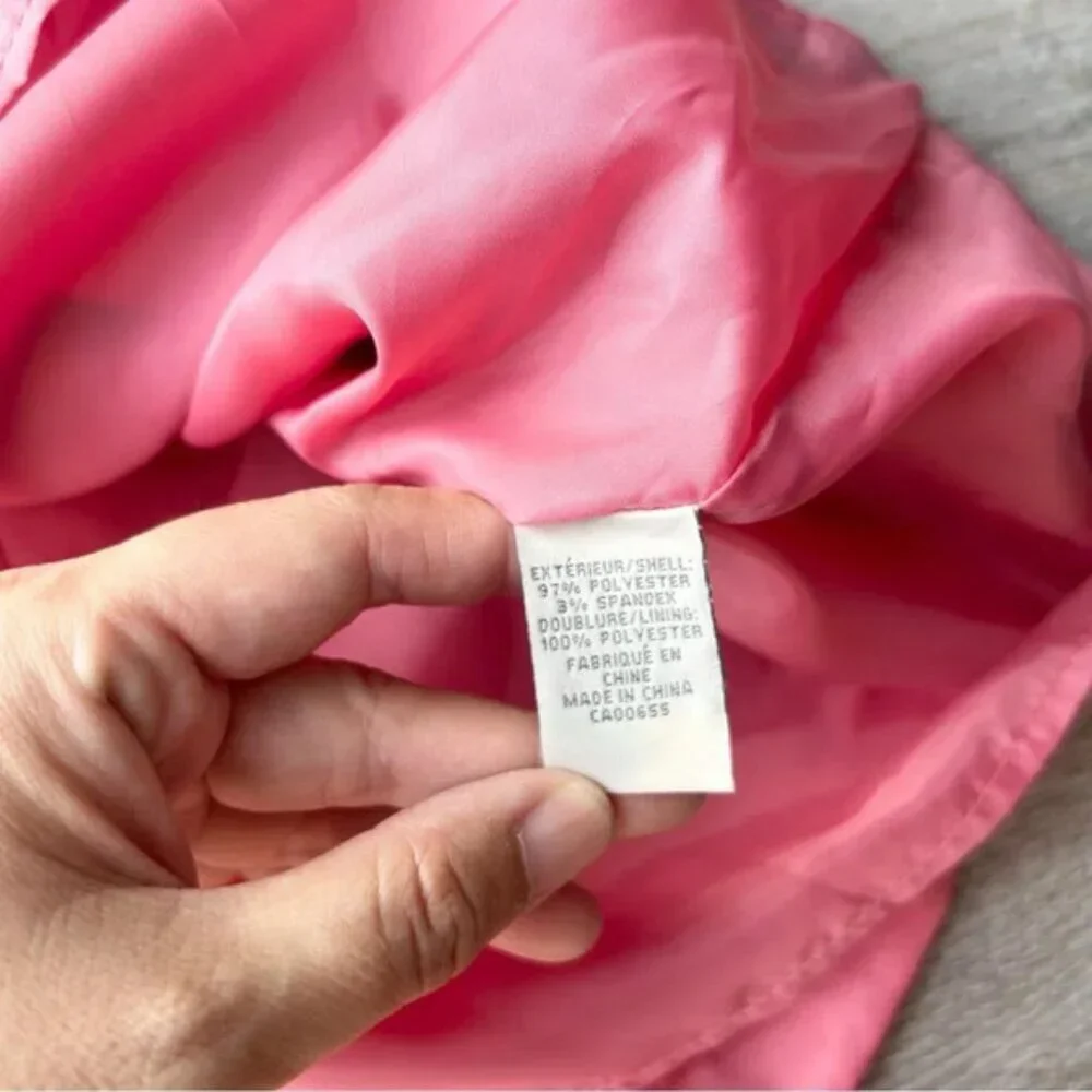 NWT RW&CO Pink Satin Evening Dress - Picture 7 of 15